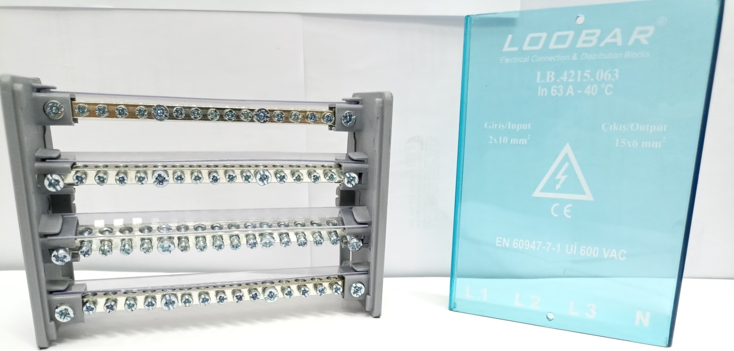 LB.4215.063 4 Kutup 2/15 63A Dağıtım Seti