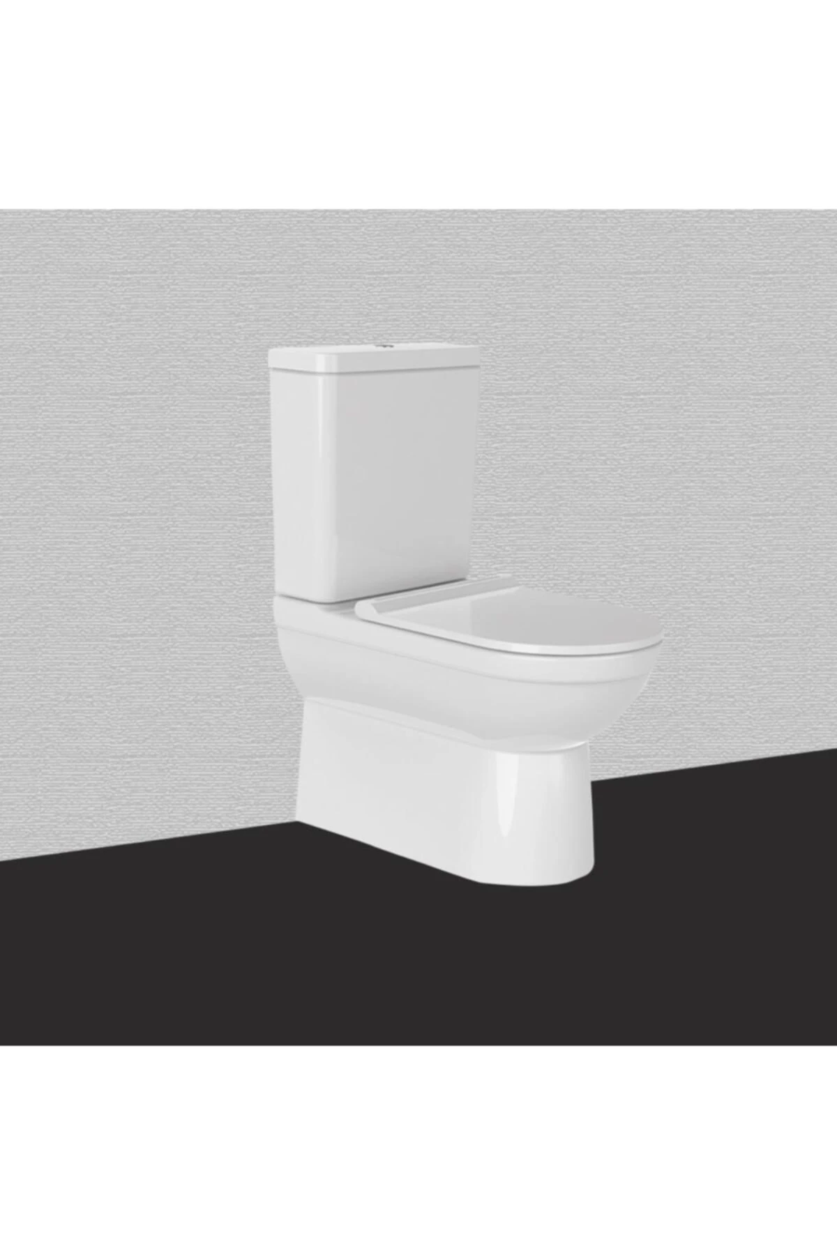 Capri Duvara Sıfır Klozet Iç Takım Kapak Hediyeli