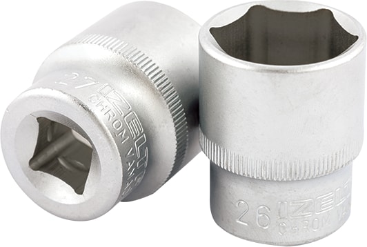 Izeltaş 113 1/2” Altı Köşe Lokma Anahtar (Seçenekli)