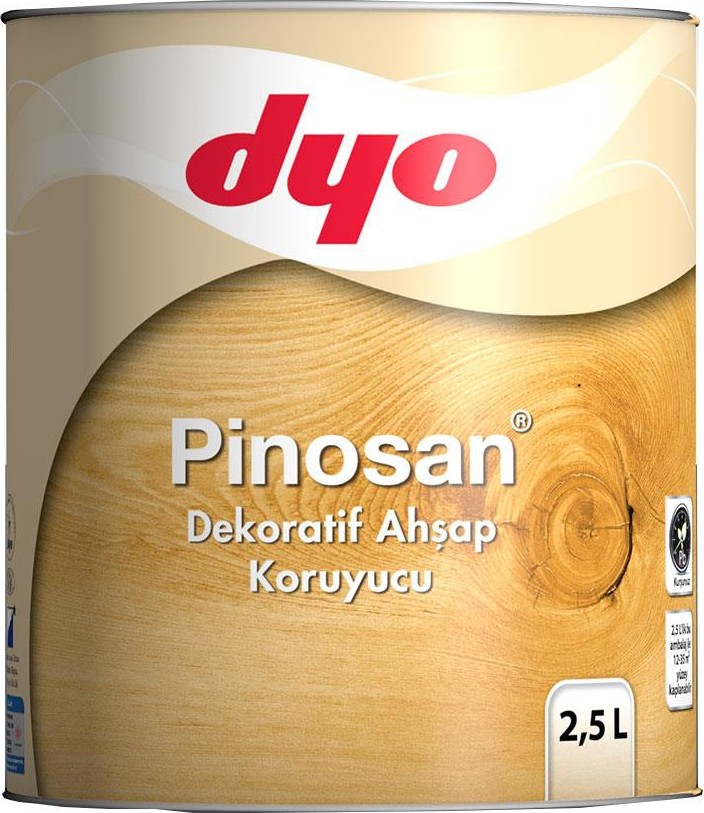 Pinosan Dekoratif Ahşap Koruyucu 2,5 Lt Zeytin
