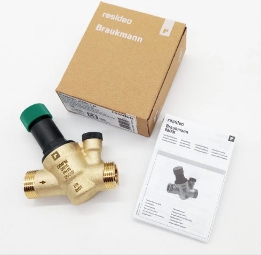 Braukmann 3/4" Su Basınç Düşürücü Vana D04FM-3/4A (Honeywell)