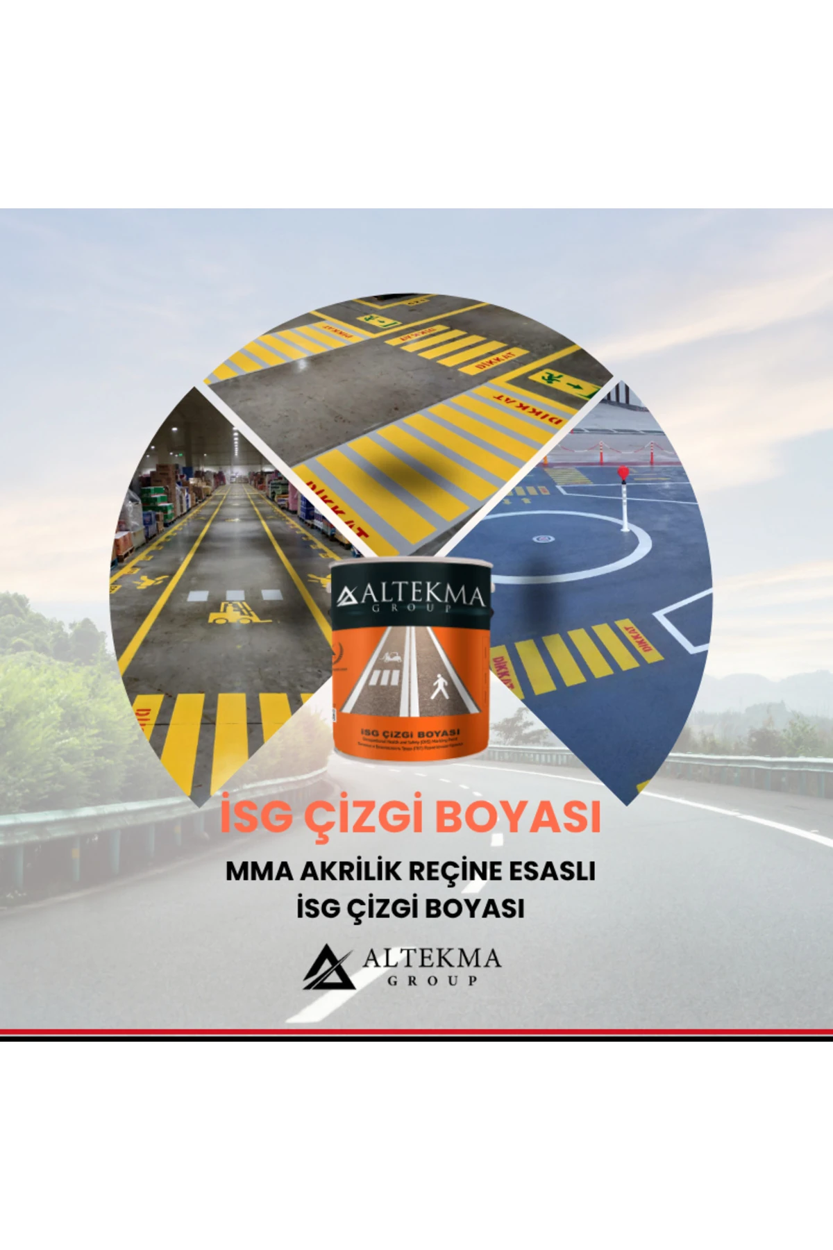 Isg Soğuk Yol Çizgi Boyası 5kg