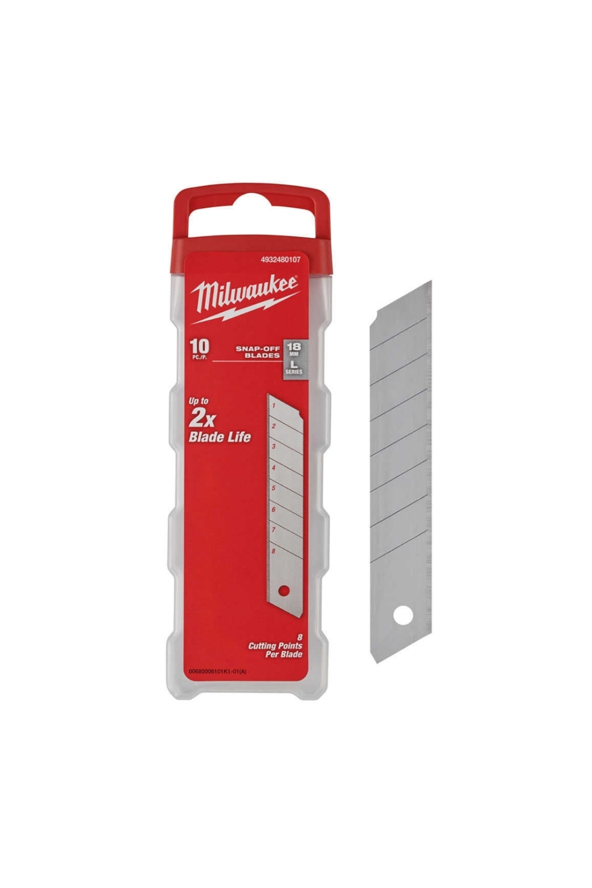 MİLWAUKEE Ayarlı Maket Bıçağı Yedeği 18 mm