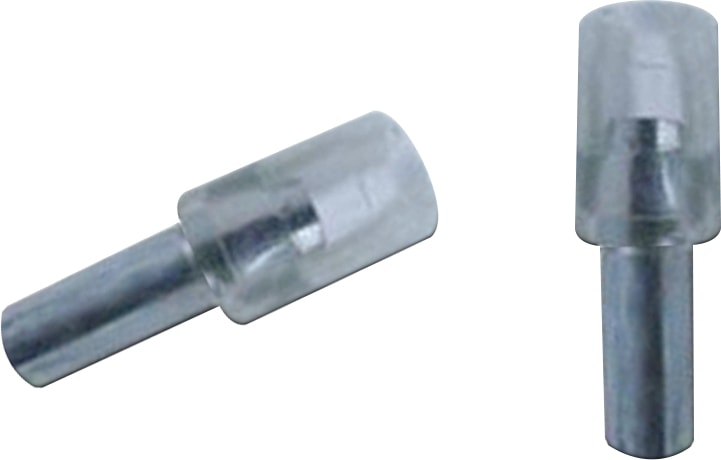 Plastik Başlı Metal Raf Pimi 5 mm Şeffaf ( 100 Adet )