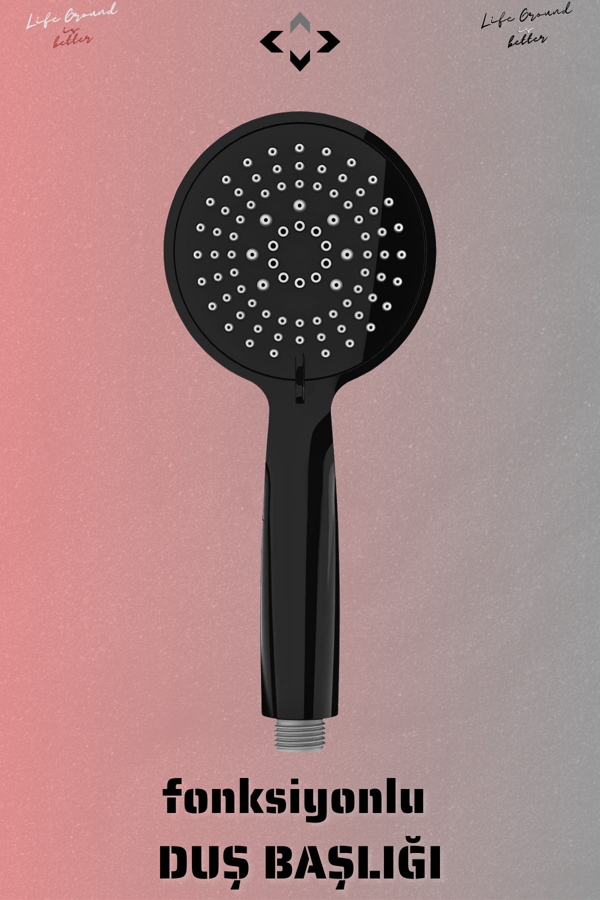 Çok Fonksiyonlu 150 Cm Siyah Duş Takımı Duş Seti Duş Hortumu Duş Başlığı Banyo Seti Duş Seti