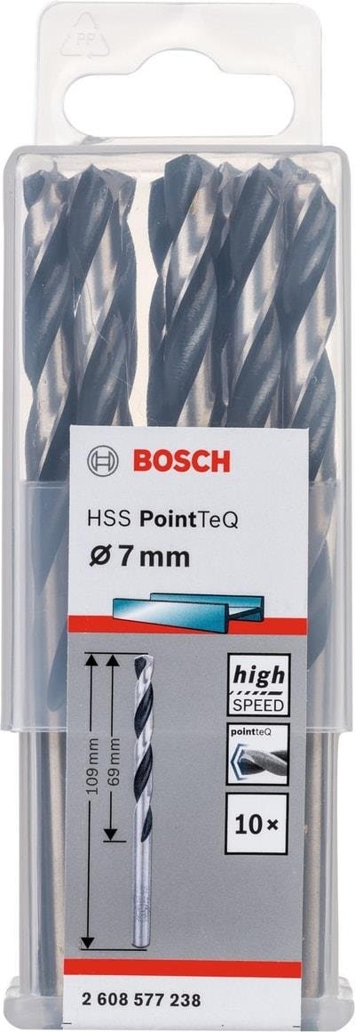 BOSCH Hss-Pointteq 7,0 mm 10'lu Paket Matkap Ucu