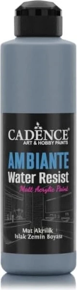 Ambıente Suya Day. Akr. Boya Aw-20 Koyu Arduvaz Gri 250ML + Katalizör 10GR