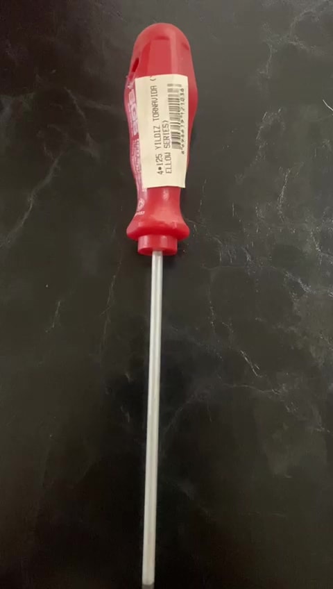 4*125 Düz Tornavida