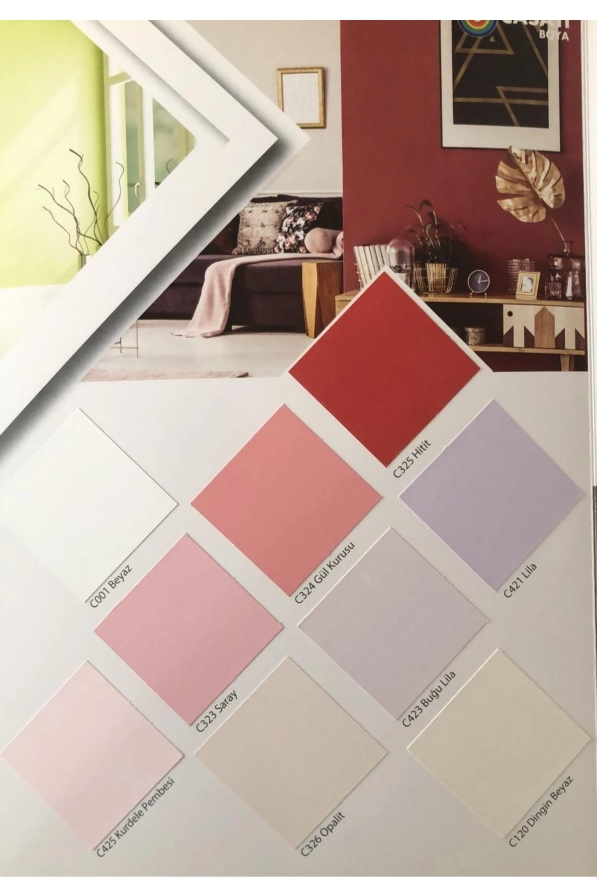 Dyo Silikonlu Plastik Iç Cephe Boyası Renk Yeni Beliz 3,5kg/10kg/20kg