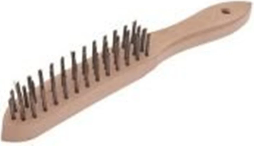 Izeltaş 0741550005 5 Sıralı Tel Fırça Ağaç Saplı