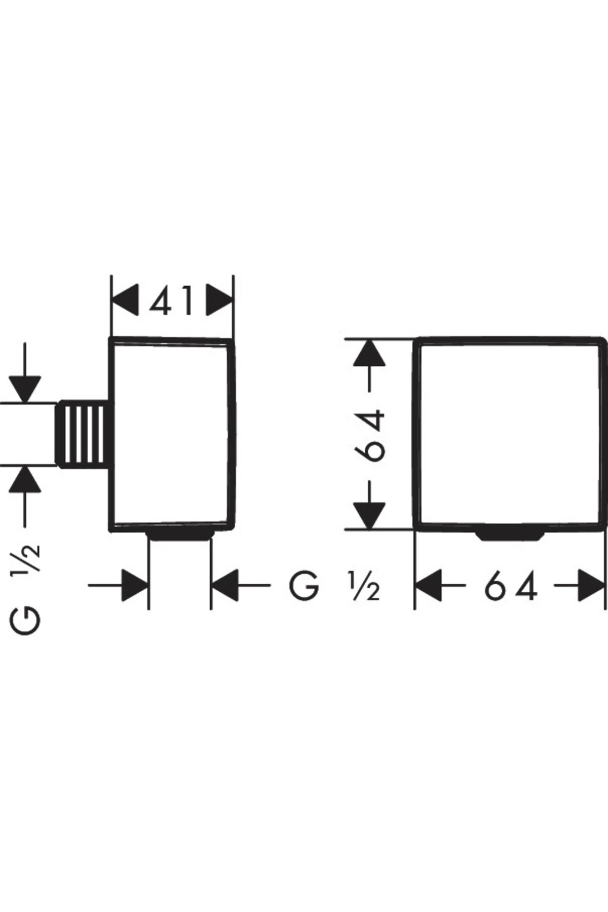Fıxfıt Fıxfıt Gonye Cıkıs Square Cek Valf Ile Satın Beyaz 26455700
