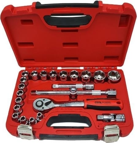 C20-23PH4 1/2'' 6 Köşe Lokma Takımı 23 Parça
