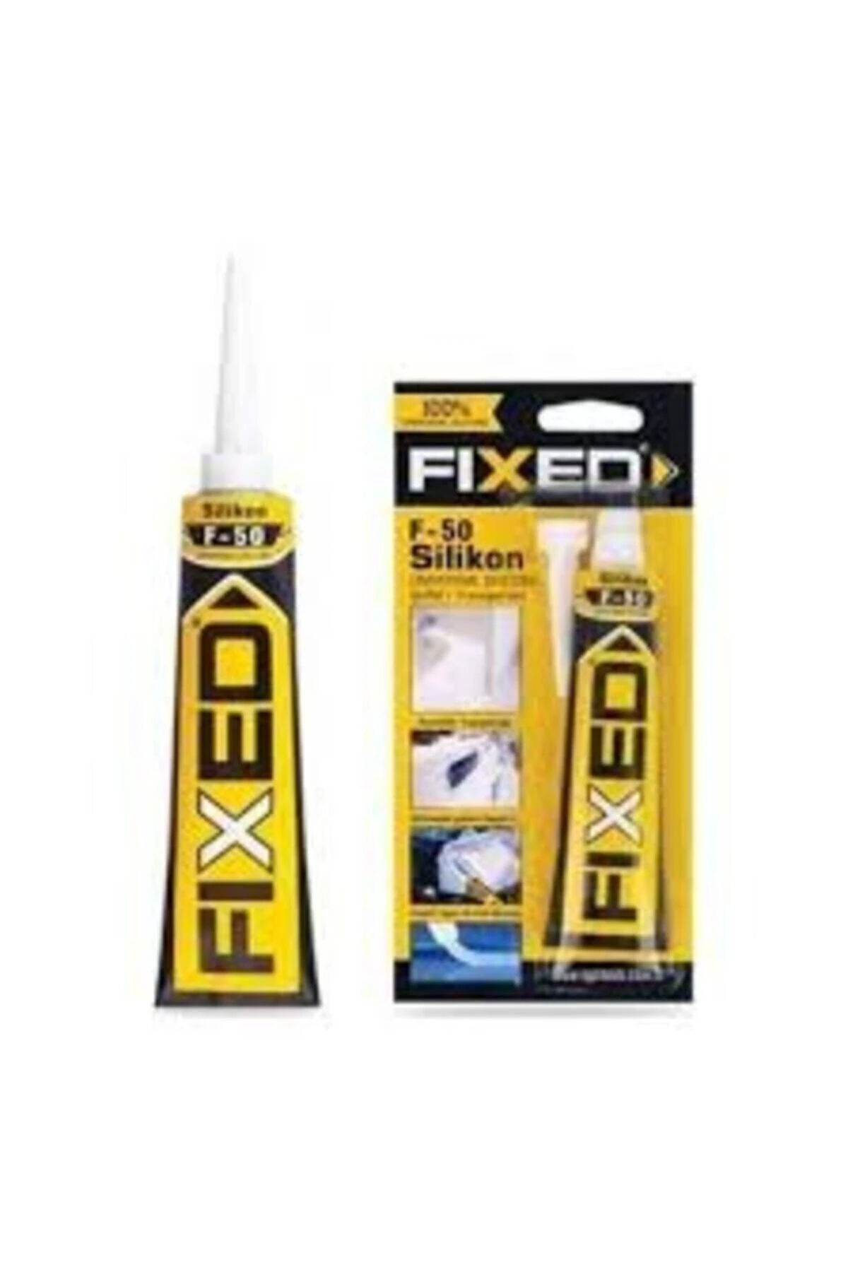 Şeffaf F50 Tüp Silikon 50gr