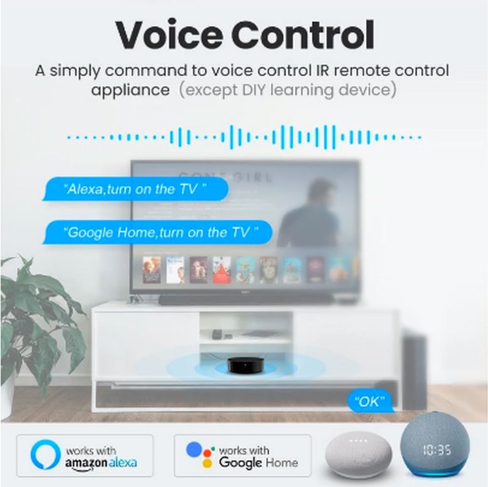 Tuya Wifi Destekli Akıllı Klima Tv Fan Tvbox Uzaktan Kumanda