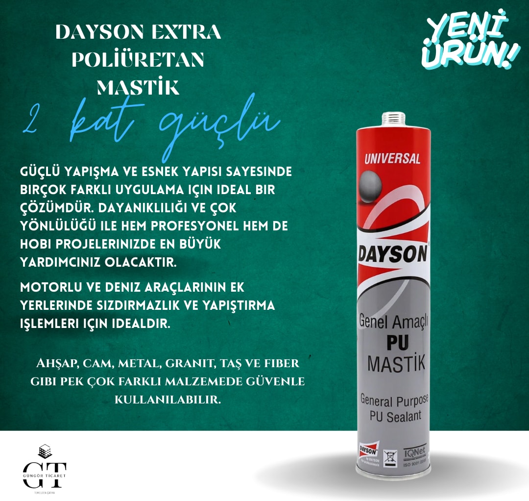 Extra Poliüretan Mastik 280 ml Oksit Kırmızı