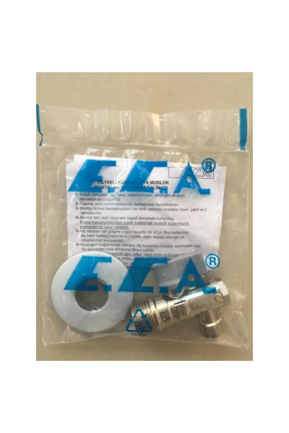 Niobe Lavabo Bataryası 053 2 Adet Filtreli Ara Musluk