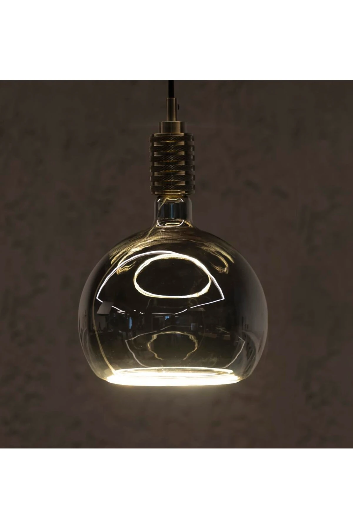 Özel Tasarım Dekoratif Şerit Led Fümecam 6w 2500k E27 Duy Avize Şeklinde Tasarruflu Led Aydınlatma