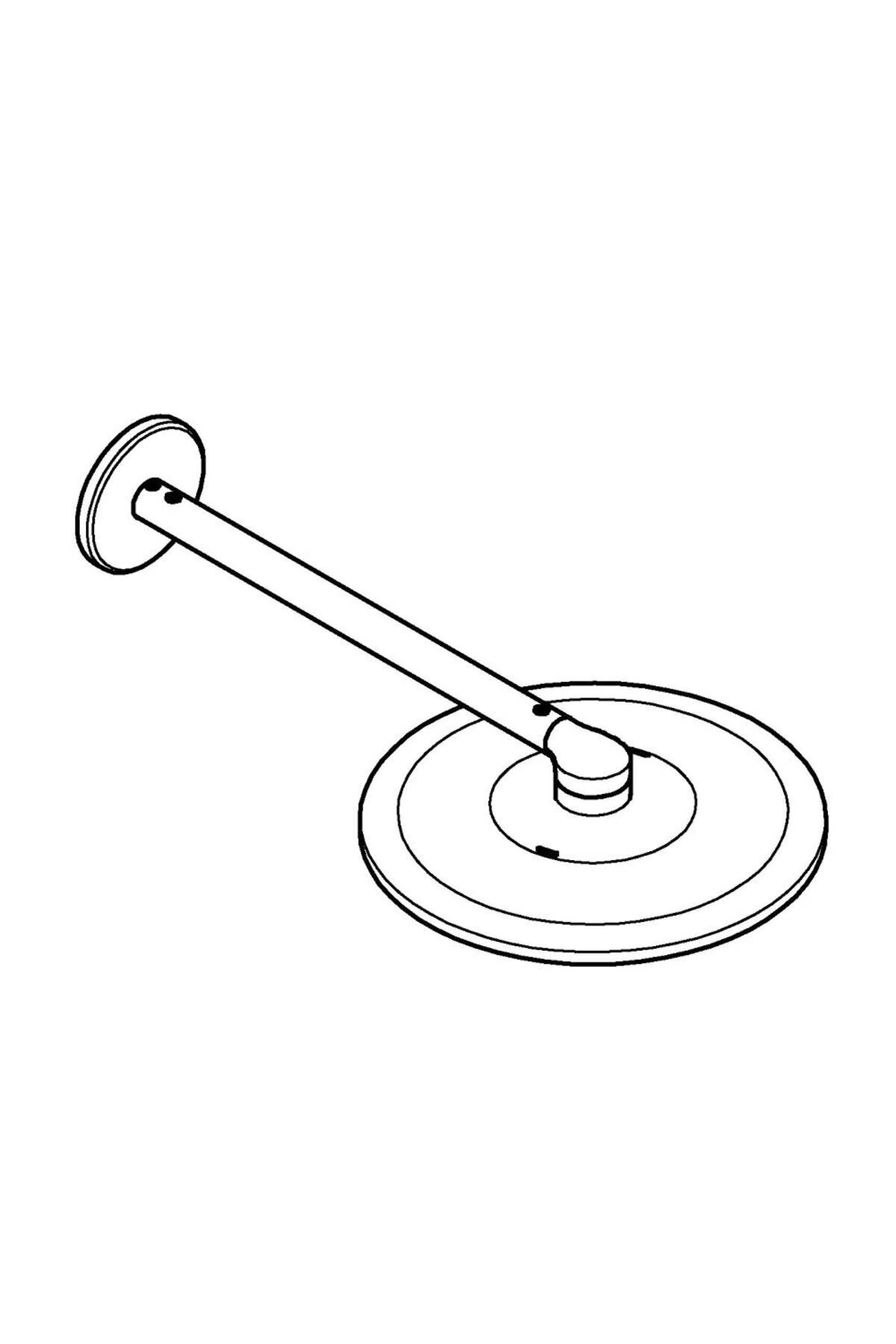 Rainshower Smartactive 310 Tepe Duşu Seti 430 Mm, 2 Akışlı 26475GN0