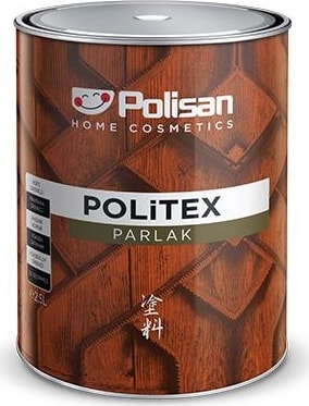 POLİSAN Politex Lüx Vernik Ahşap Koruyucu Parlak Fındık 2,5lt