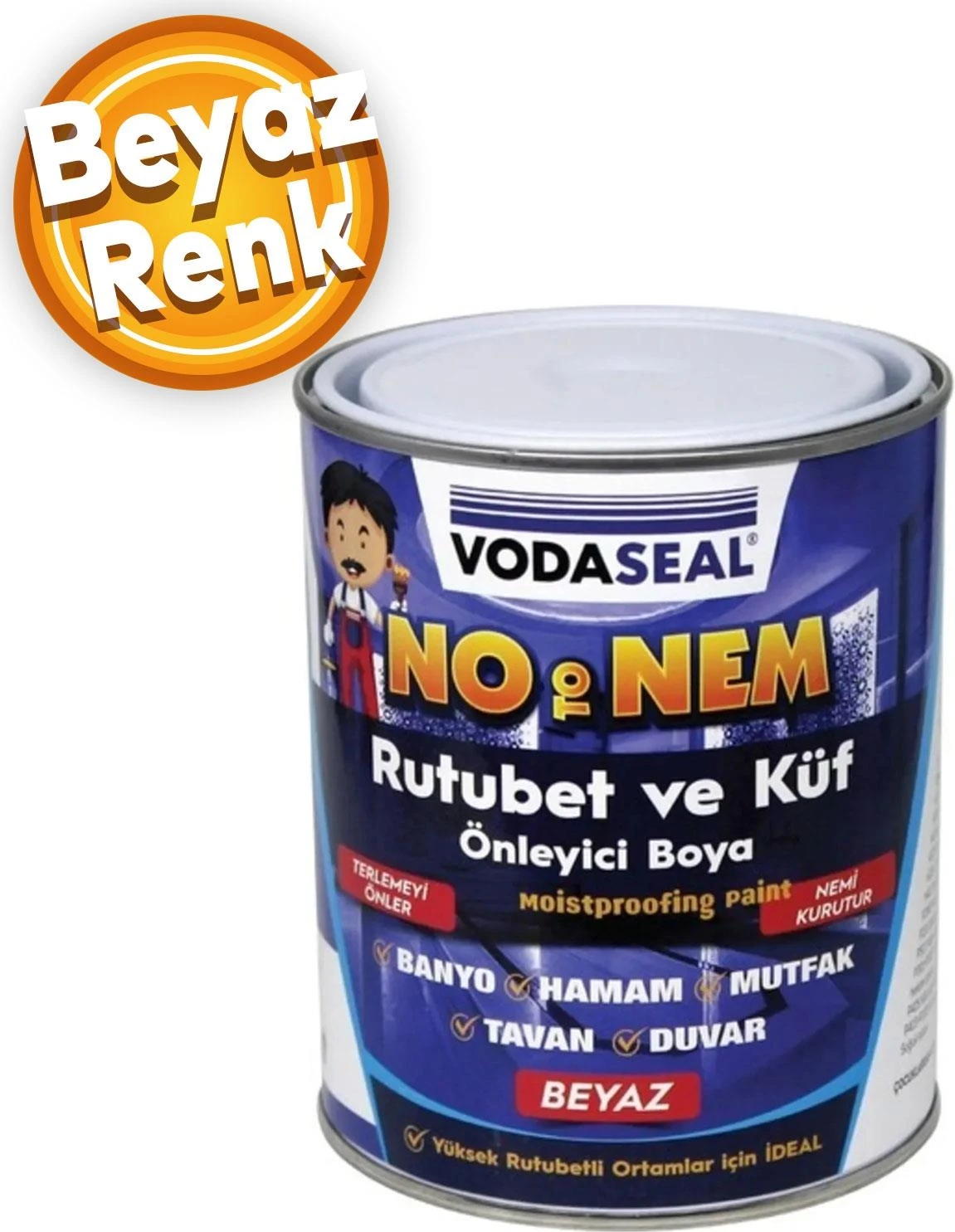 No Nem Rutubet Küf Terleme Önleyici Boya 1 kg