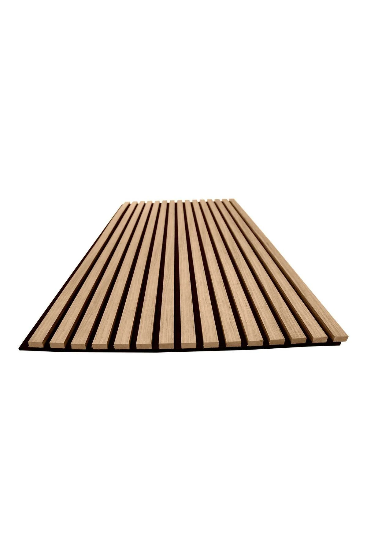 Vera 60x275 Cm Teak Plus Akustik Duvar Paneli / Mdf /4 Mm Keçe/ 9mm Çıta