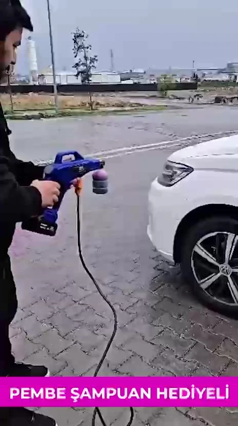 Ultra 3 Kovalı Pembe Köpük Hediyeli yüksek Basınçlı yıkama makinesi