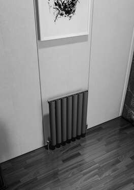 Birgi Yatay Alüminyum Radyatör 485X600 Pütürlü Antrasit (7946)