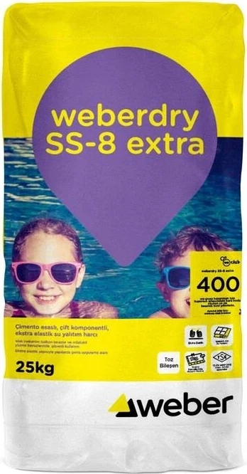 Dry Ss-8 Extra Süper Elastik Su Yalıtımı 25+10 kg