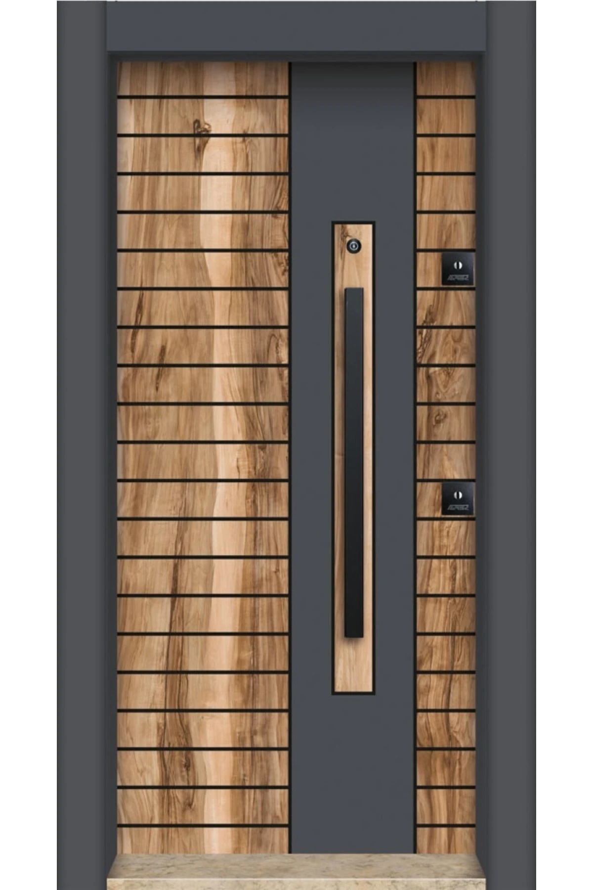 Daire Giriş Kapısı, Çelik Kapı, Mn-1102 Y Sol