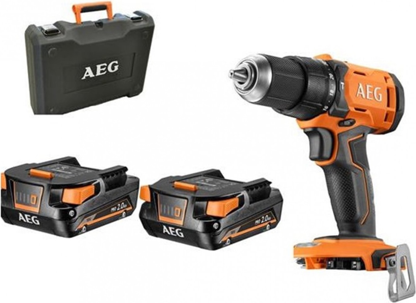 AEG  BSB 18G4-202C Akülü Darbeli Vidalama Makinesi - 4935478631