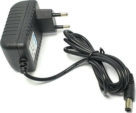 6V 1A Adaptör 6 Volt 1 Amper 5.5 x 2.5 mm Jak Fişli Plastik Kasa  WP-0601P