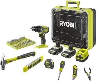 Ryobı 18V Akülü Darbeli Matkap Set RPD18-2C20TAH 5133005813