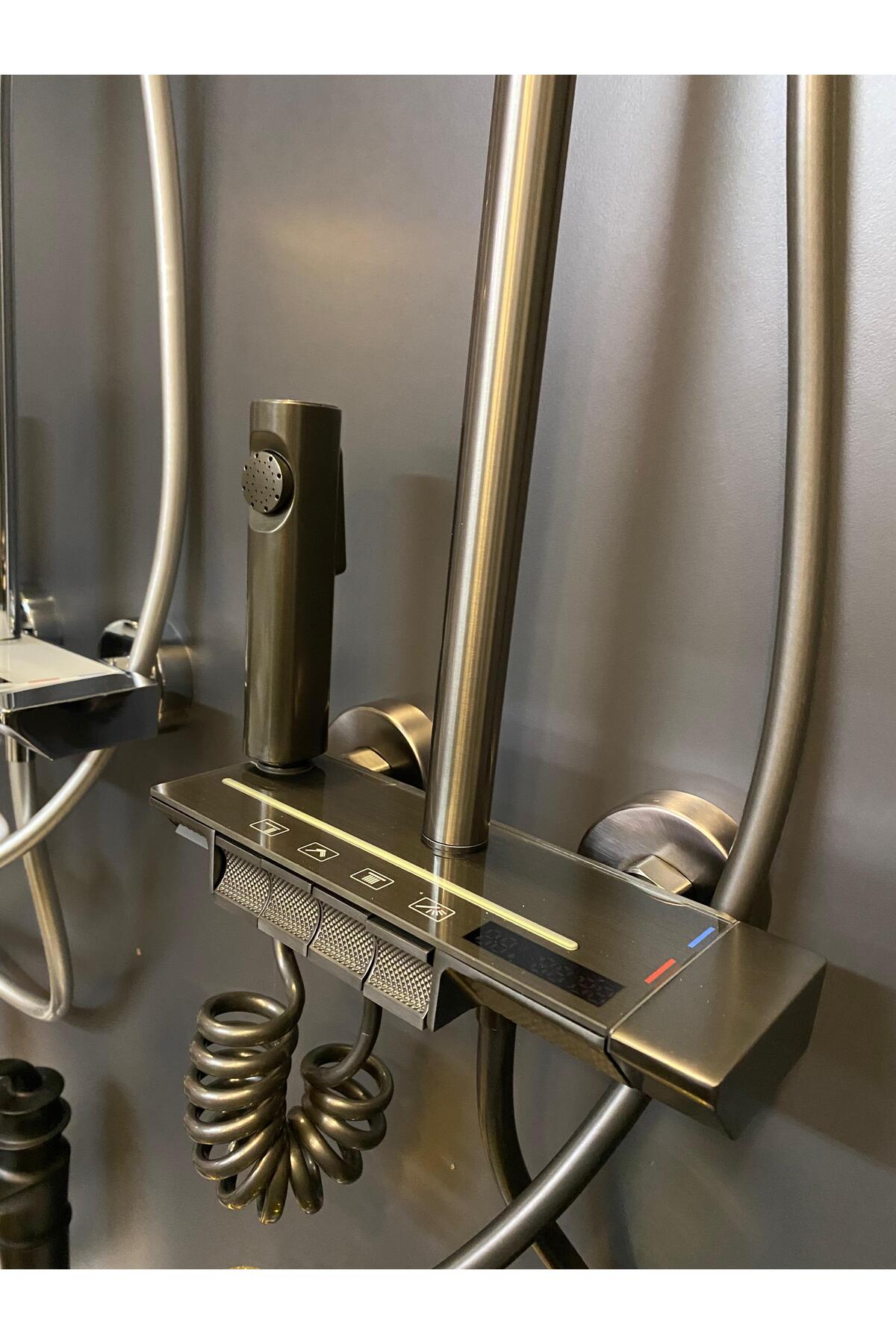 ANTRASİT DİJİTAL PİYANO DUŞ SETİ