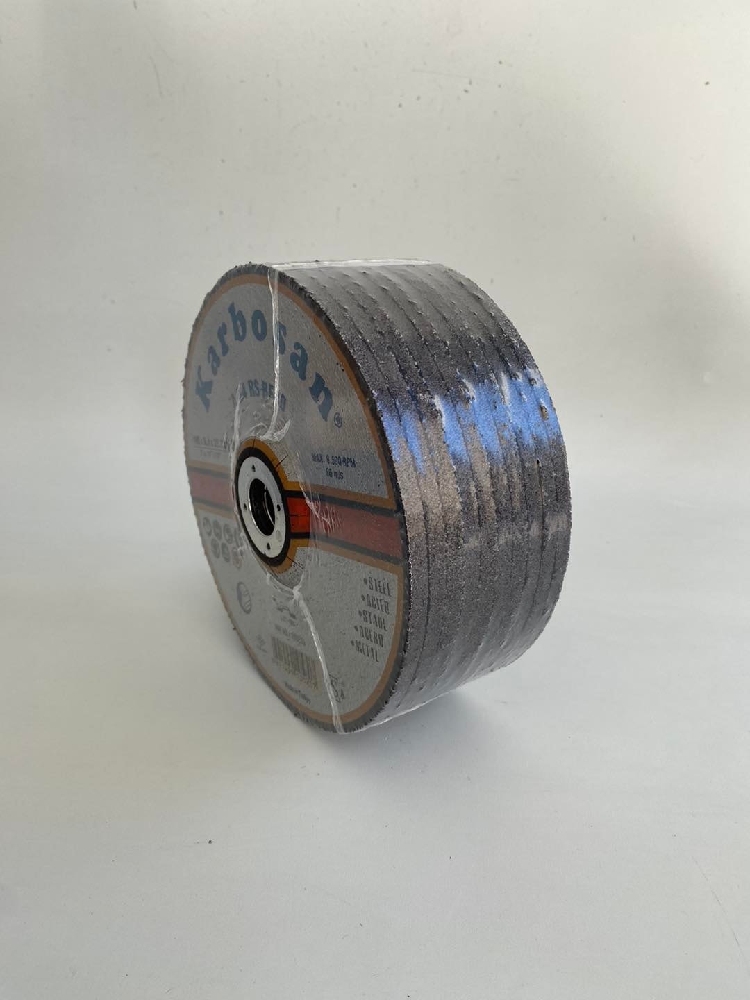 KARBOSAN Metal (Nk) Taşlama Taşı 180X6.4X22.23 mm (10'lu Paket)