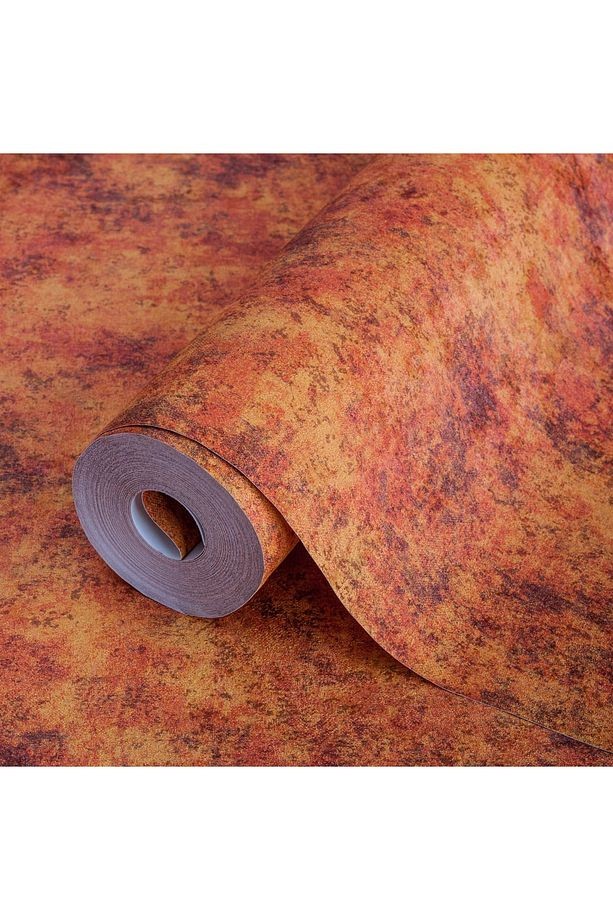 Alfa Düz Kumaş Dokulu Duvar Kağıdı Non-woven Kağıt Taban Vinil Kaplı