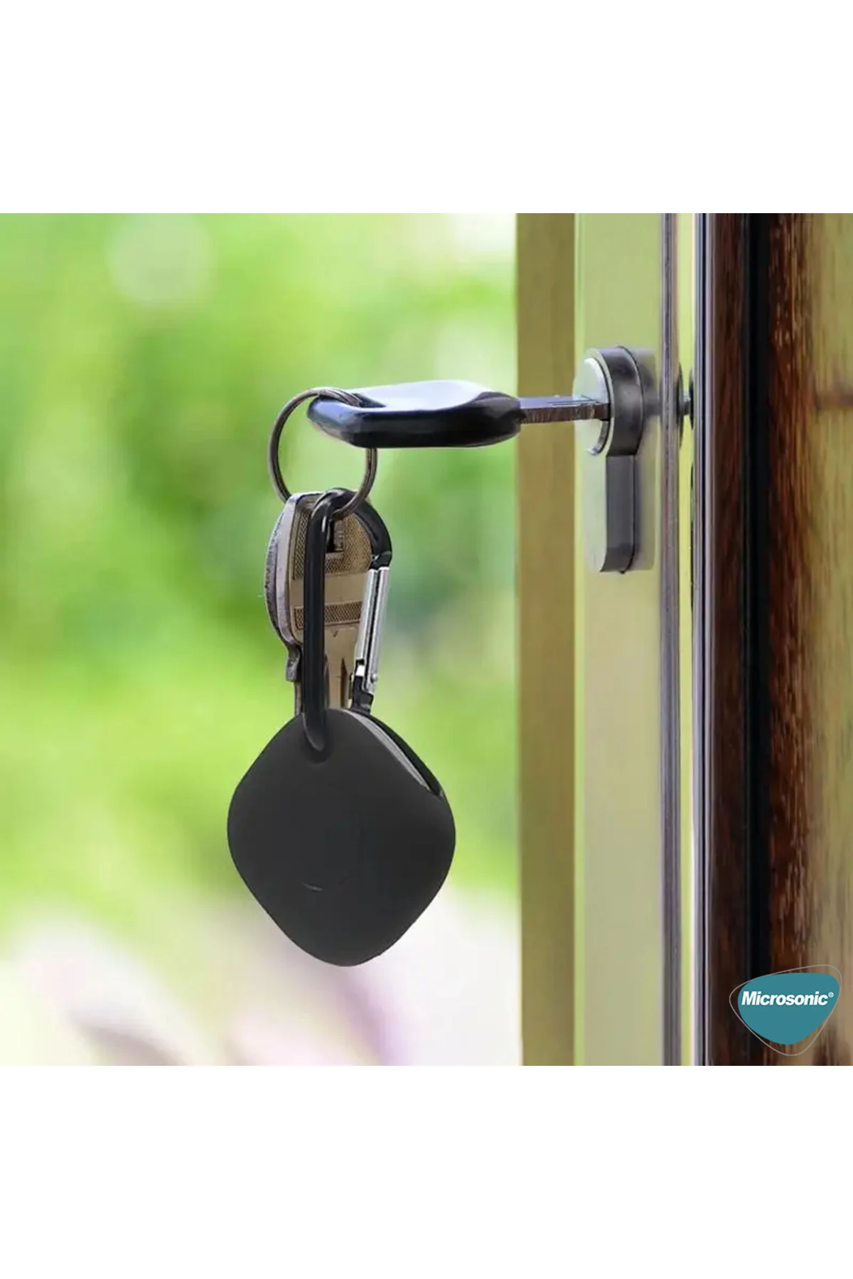 Samsung Galaxy SmartTag Kılıf, Silikon Anahtarlık Lila