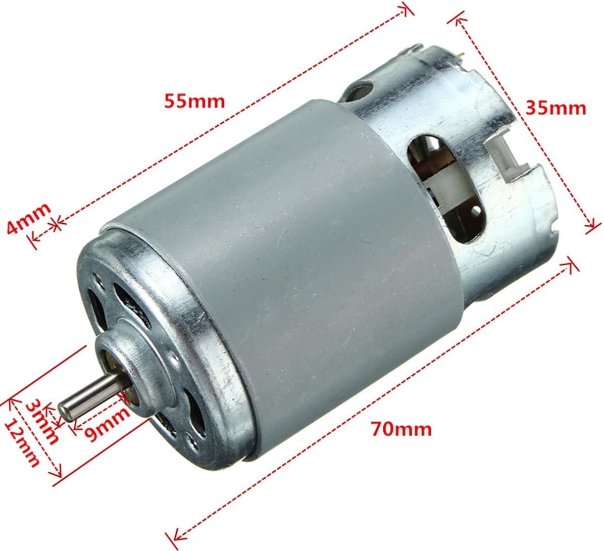 BOSCH 14.4 Volt Şarjlı Matkap Motoru Makita Dewalt Dc Motor Bn-5