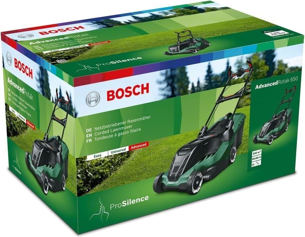 BOSCH Advanced Rotak 650 Elektrikli Çim Biçme Makinesi