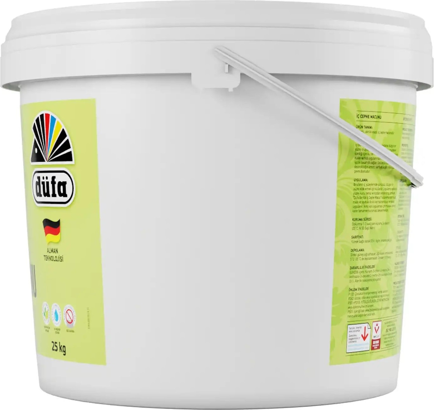 Akrilik İç Cephe Macun 25 l Beyaz