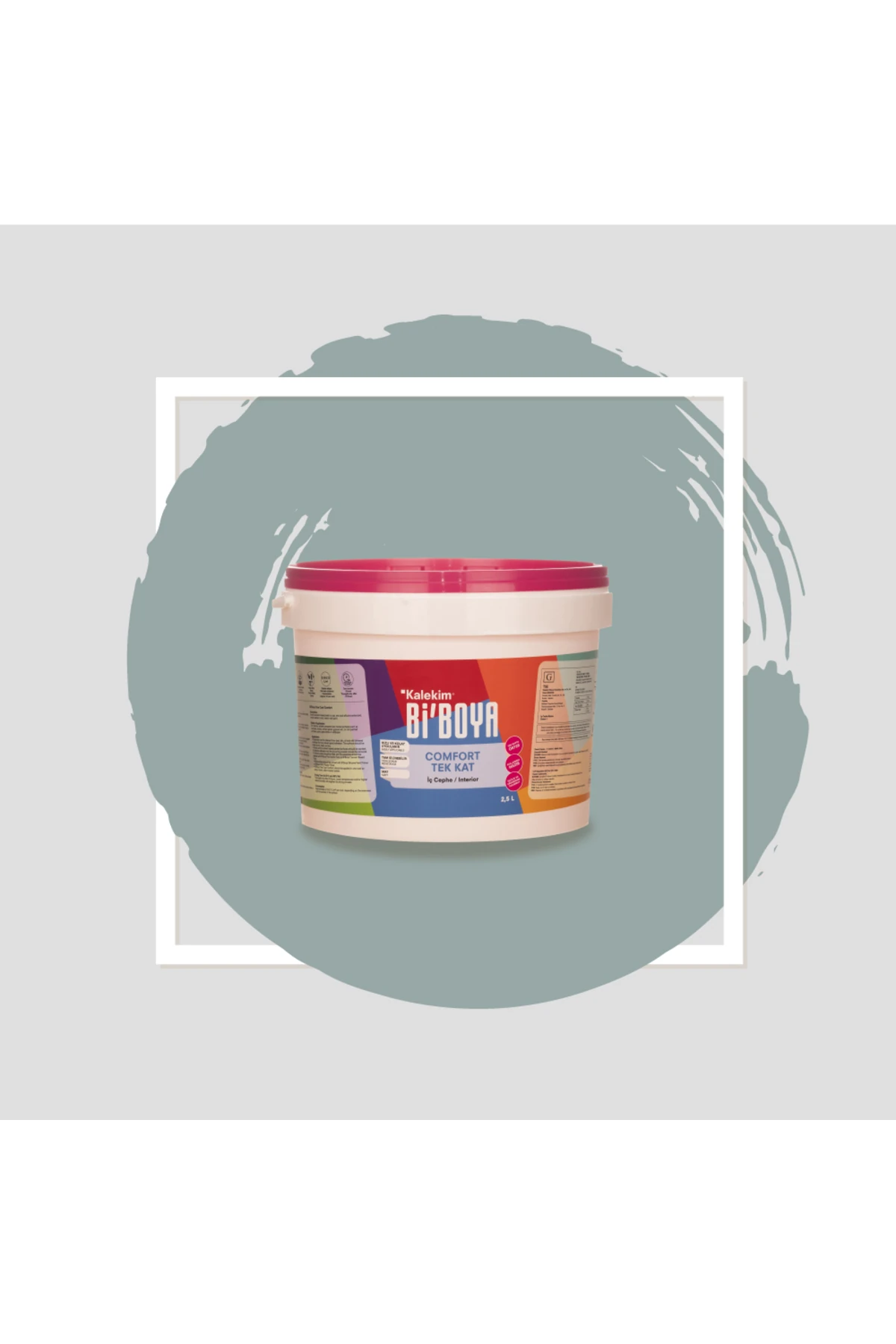 Tek Katta Örten Boya 2.5 Lt Yosun Yeşili