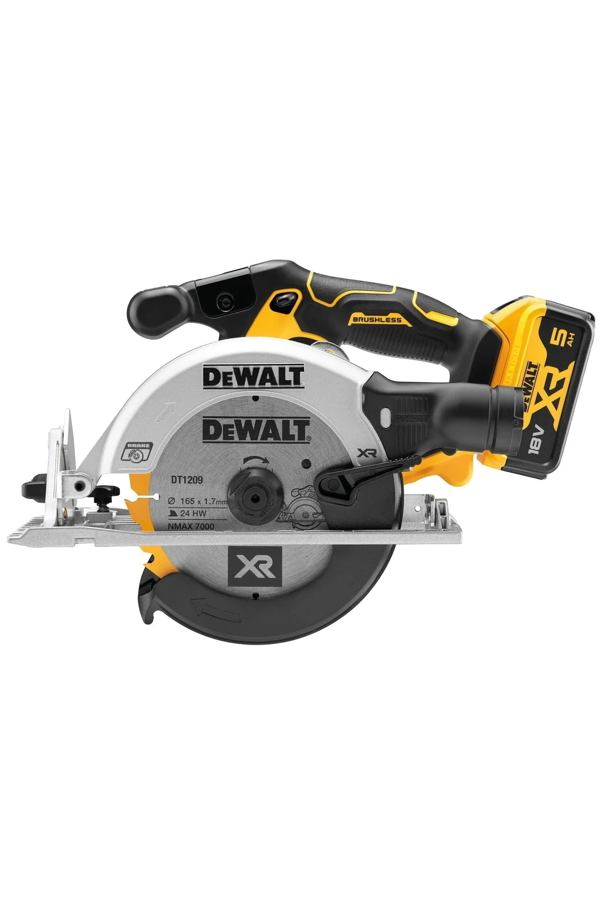 Dcs565p2 18v 5.0ah Çift Akülü Kömürsüz Daire Testere