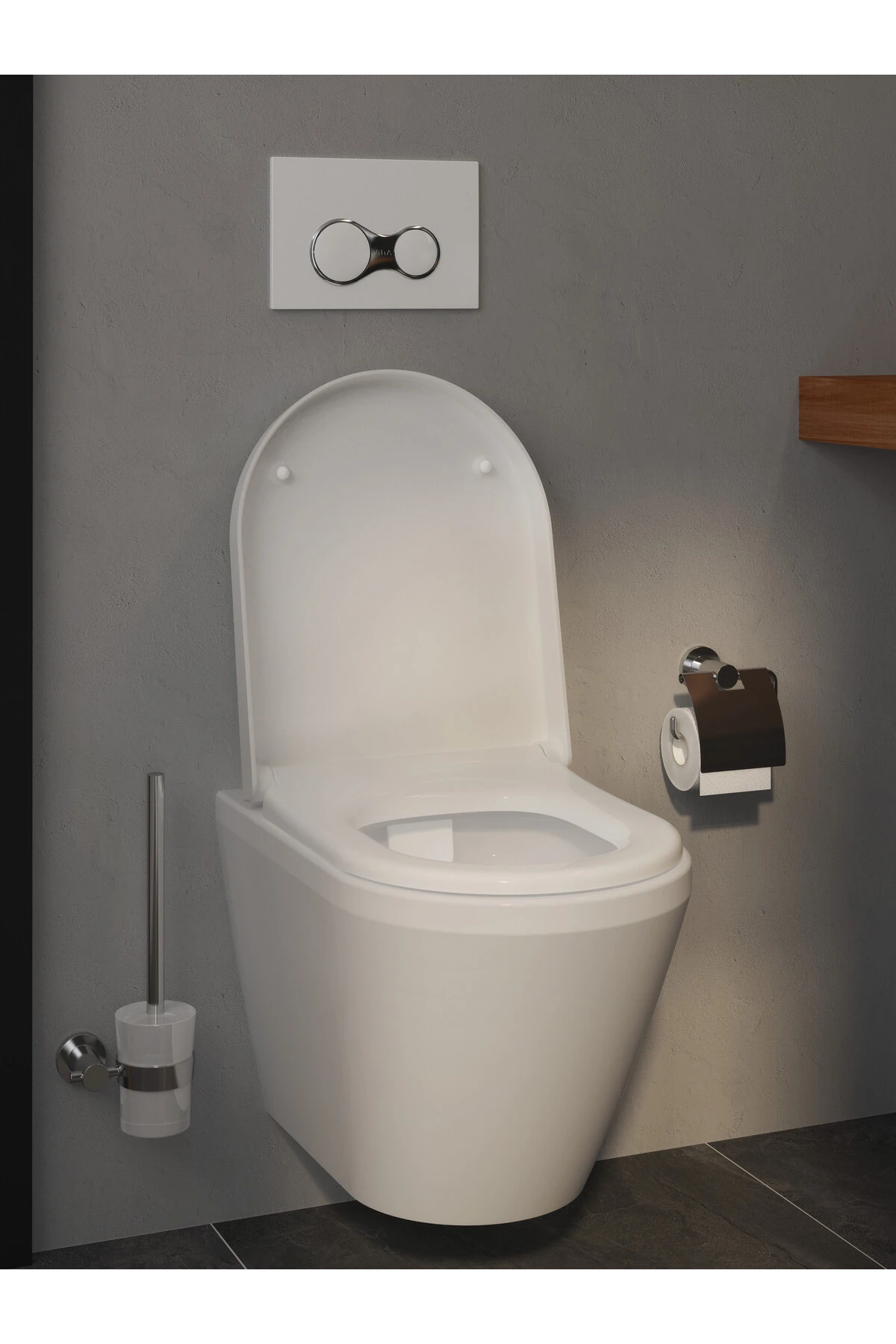 Integra Round 7060L003-0090 Asma Klozet, 54 cm