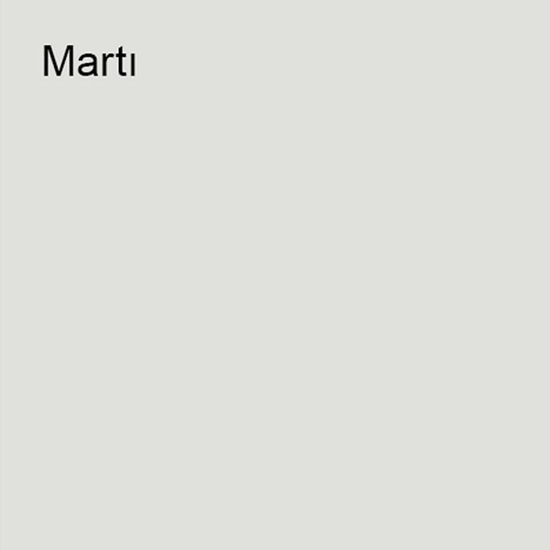 Pastel Yarı Mat Boyası Martı 2,5 Lt (3,5 LT)