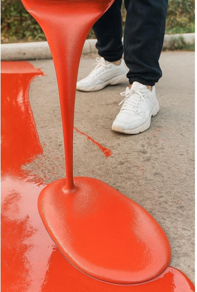 Isonem Çimento Esaslı Kendiliğinden Yayılan Renkli Jelbeton 20 kg Kırmızı