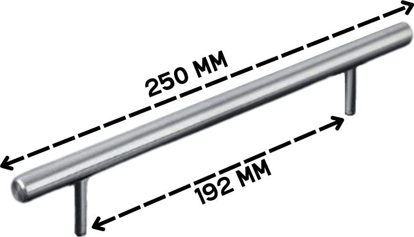 5 ADET Keijo INOX 192mm Paslanmaz Kulp (mobilya, dolap kulbu, kulp modeli)