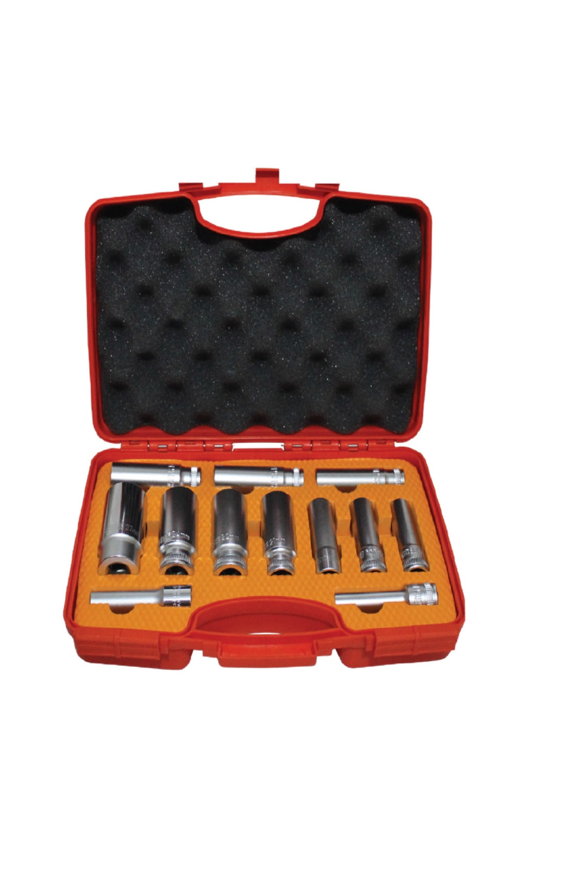 12 Parça 1/2” 12 Köşe Uzun Lokma Seti