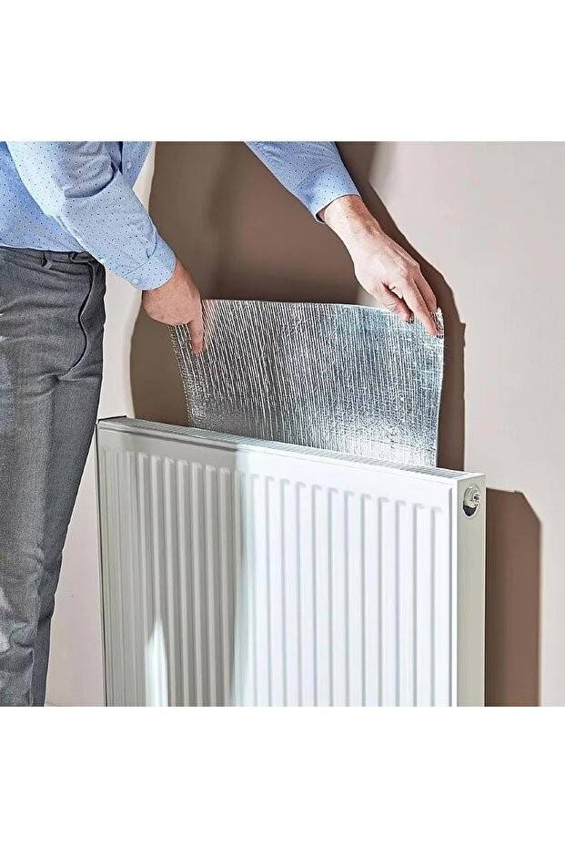 Radyatör Isı Yalıtım Levhası 3mm Petek Arkası İzolasyon Kalorifer Radyatör Arkası Isı Yalıtım 5 Adet