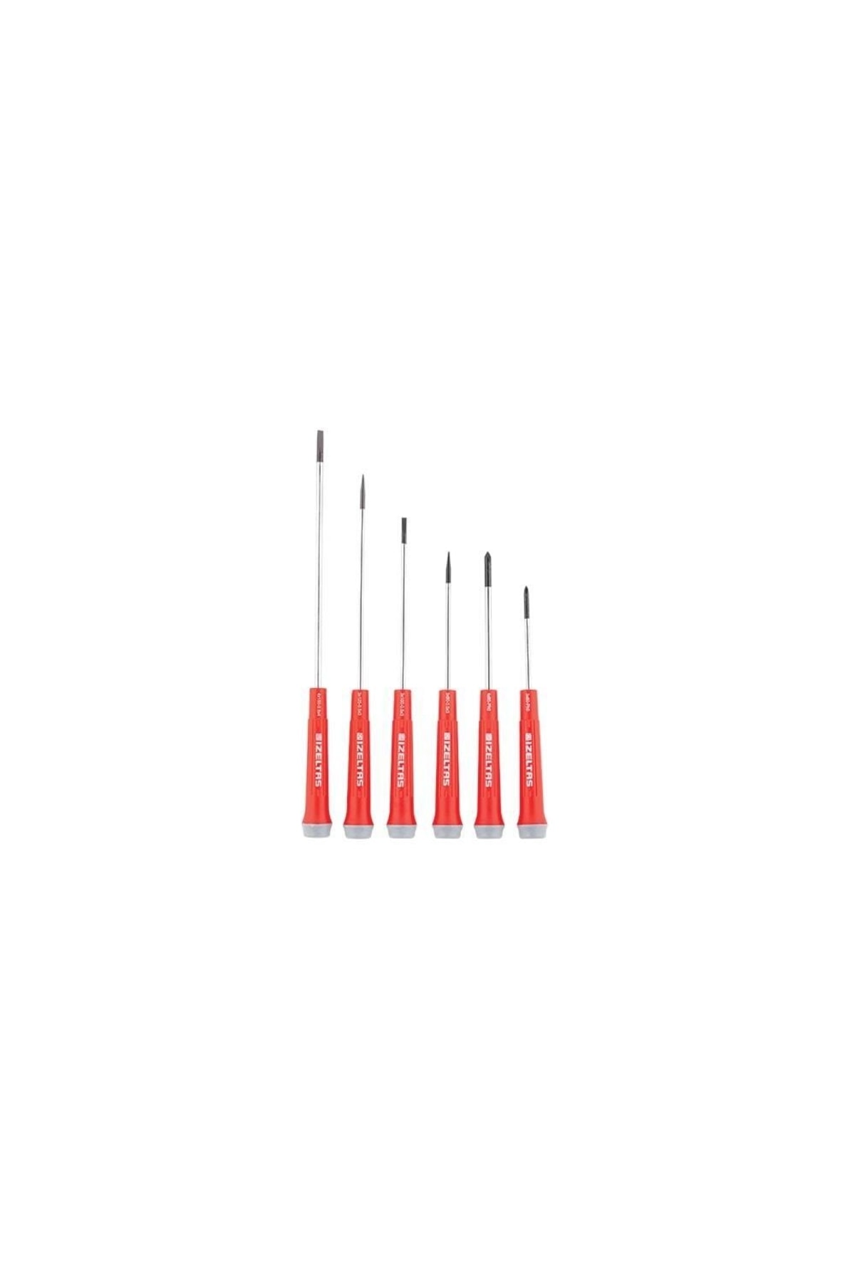 İZELTAŞ Elektronikçi Tip (klemens) Tornavida Seti (6 Parça) 4500008106
