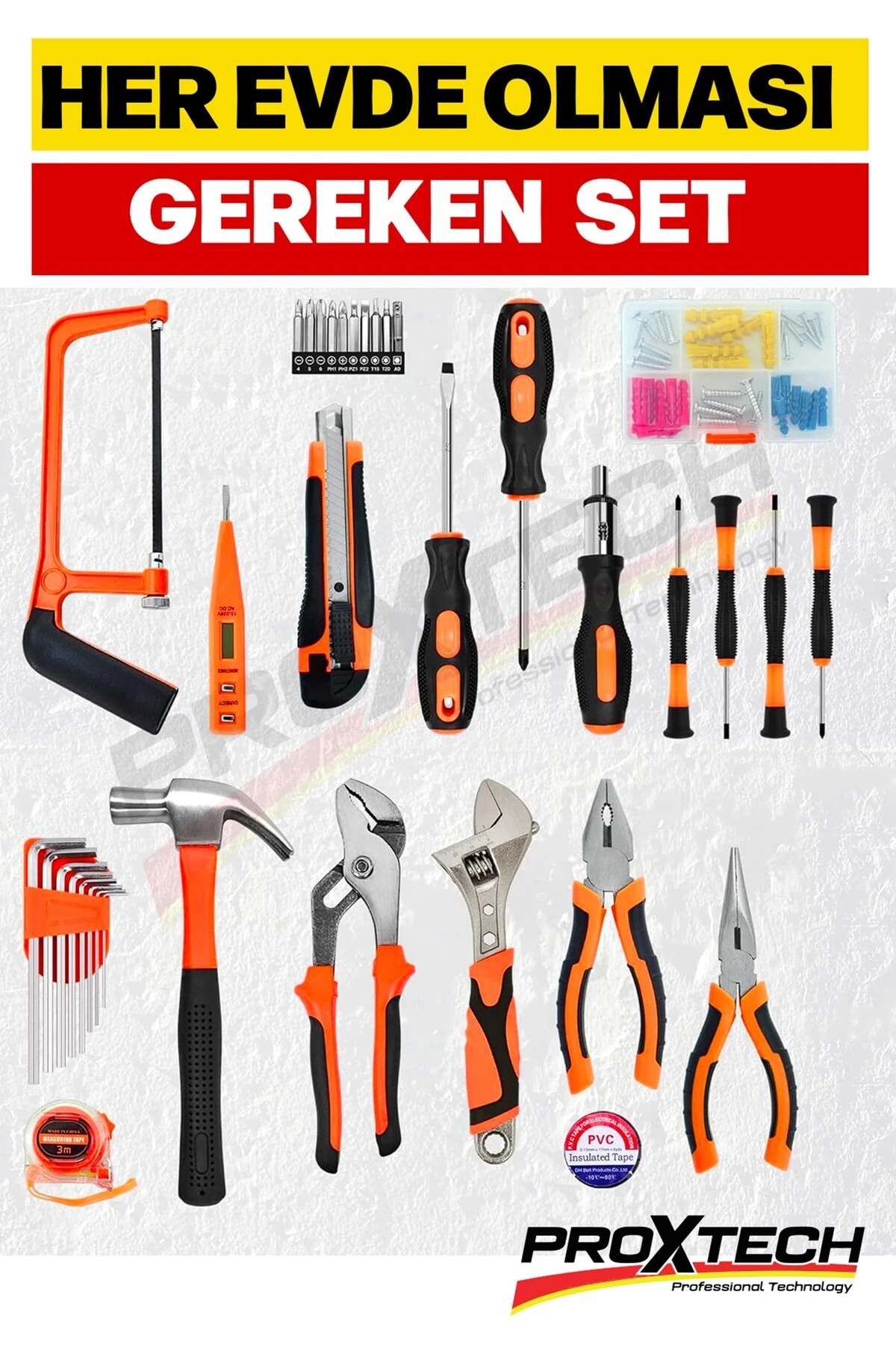 Universal Çok Fonksiyonlu 105 Parçalı Garaj Aracı Mekanik El Aletleri Seti Otomobil Araç Kombo Seti