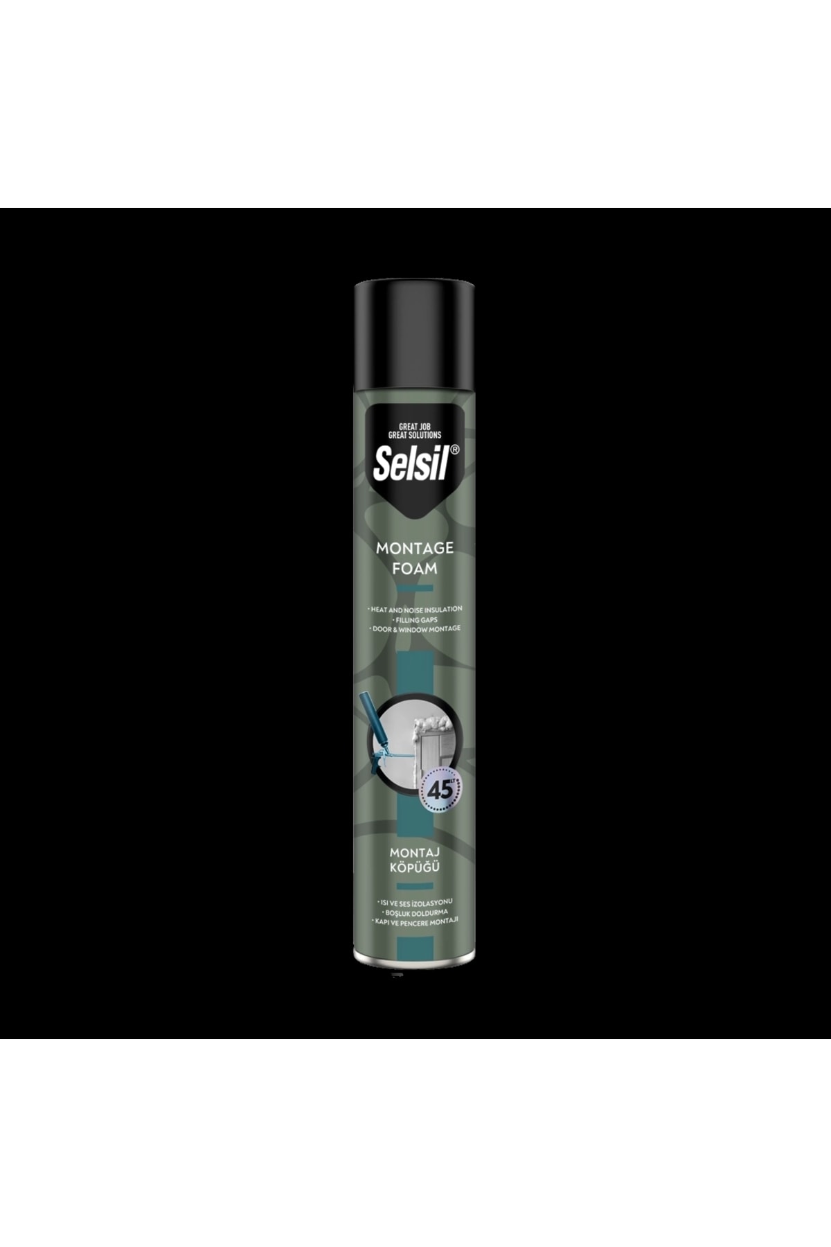 SELSİL SELSİL PU MONTAJ KÖPÜĞÜ 750 ML/845 GR TAB.TURKUAZ